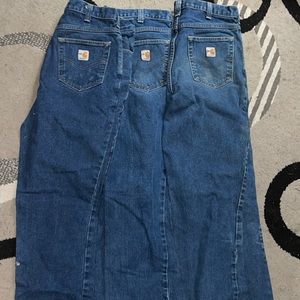 Bundle of Mens Carhart FR Jeans Size 34x32